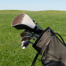 Elegantes Brown Wood Texture Modern Style Monogram