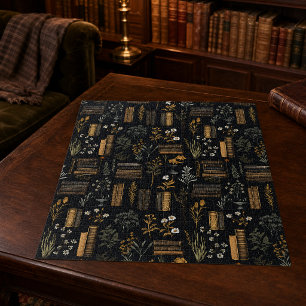 Elegantes Buchdesign - Dark Academia - Vintages Bu