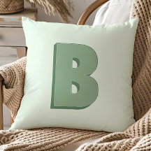 Elegantes Buchstaben-B-Monogramm personalisierte A