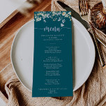 Elegantes buntes Wildblume Dinner Menu Menükarte<br><div class="desc">Diese farbenfrohe Wildblume Dinner-Karte ist perfekt für eine rustikale Hochzeit. Das Design umfasst grüne,  gelbe,  lila,  blaue,  farbenfrohe Blume auf der Wiese. Dieses Menü kann für Hochzeitsempfang,  Probe Dinner,  Brautparty oder jede Veranstaltung verwendet werden.</div>