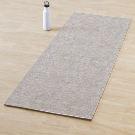 Elegantes Burlap-Muster Yogamatte