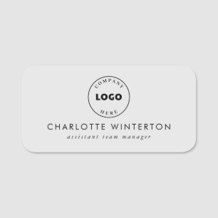 Elegantes Business-Logo Moderne, Berufliche Namensschild