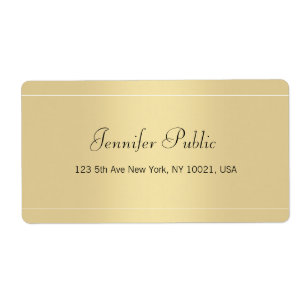 Elegantes Calligraphy Script Gold Template