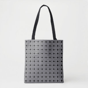 elegantes celtic-knot Muster in silber Tasche