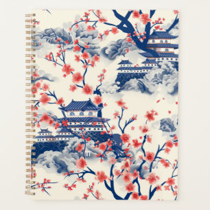 Elegantes Cherry Blossom Nahtloses Muster (15) Planer