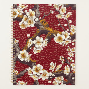 Elegantes Cherry Blossom Nahtloses Muster (17) Planer