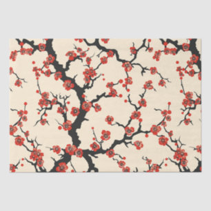 Elegantes Cherry Blossom Nahtloses Muster (1) Seidenpapier