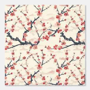 Elegantes Cherry Blossom Nahtloses Muster (5) Tapete