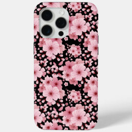 Elegantes Cherry Blossom niedlich rosa Blumenmuste Case-Mate iPhone Hülle