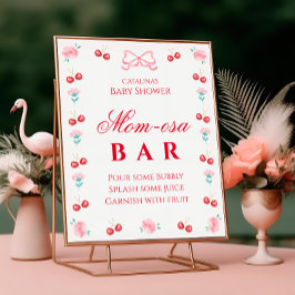 Elegantes Cherry Mama-osa Bar Poster