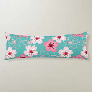 Elegantes Chic Blumenkissen Cherry Blossom Muster Seitenschläferkissen