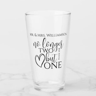 Elegantes Christliches Hochzeitstipendium Glas