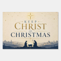 Elegantes christliches Weihnachten