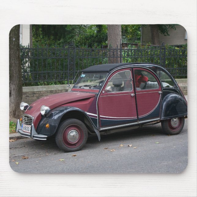 Elegantes Citroen 2CV Charleston Mousepad (Vorne)