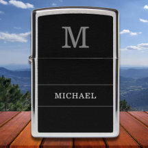 Elegantes Classic Individuelle Name Monogramm