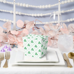 Elegantes Clover-Muster 3 x 2,25x3,125 Geschenkschachtel