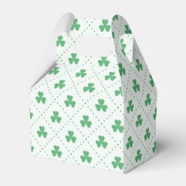 Elegantes Clover Pattern Gable 4x2.5x5 Geschenkschachtel