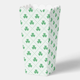 Elegantes Clover Pattern Popcorn 3.75x3.12x18.5 Geschenkschachtel