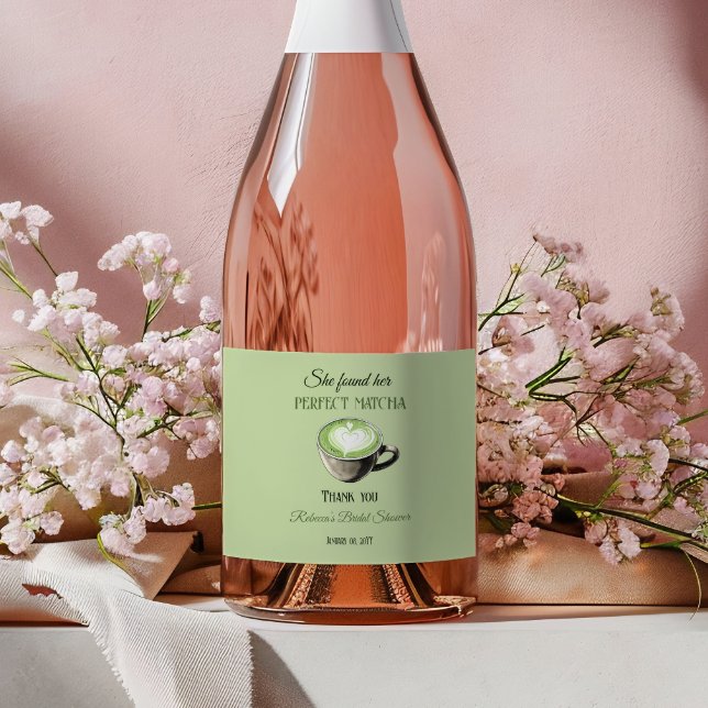 Elegantes Coffee Theme Perfect Matcha Brautparty (Von Creator hochgeladen)