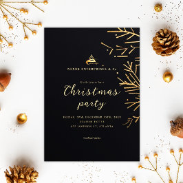 Elegantes Corporate Christmas Party Business Holid Einladung