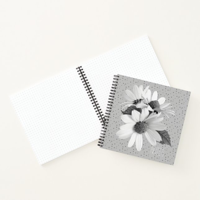 Elegantes Daisy Muster Journaling Note Book Notizbuch (Innenseite)