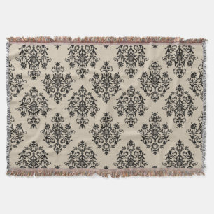 Elegantes Damask-Muster Decke
