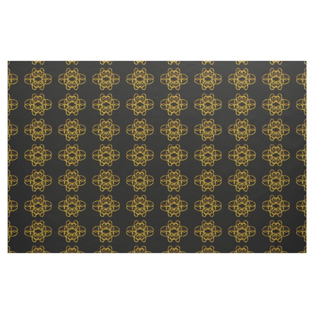 Elegantes Damast-Gewebe Stoff (Fat Quarter (45,7 x 55,9 cm))