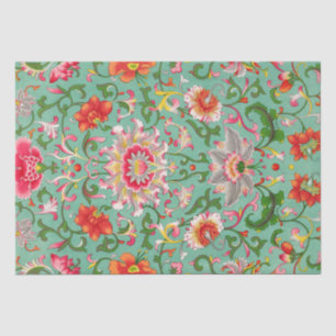 Elegantes Dekor Asiatische Blumenzwiebeln Seidenpapier