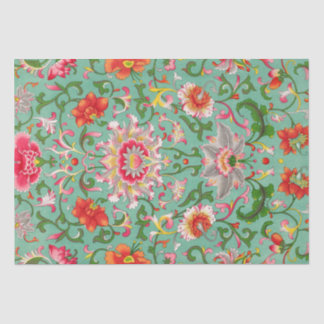Elegantes Dekor Asiatische Blumenzwiebeln Seidenpapier
