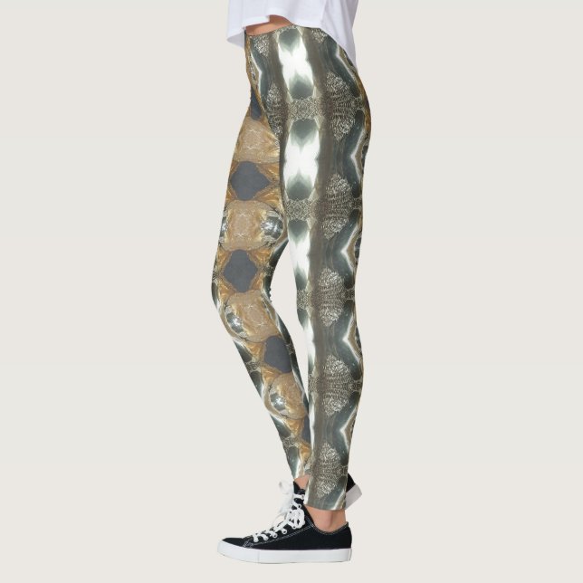 Elegantes Dekorationsmuster Leggings (Links)