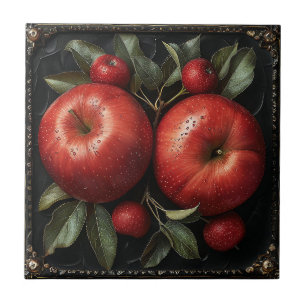 Elegantes dekoratives Bauernhaus Vintag Früchte Fliese