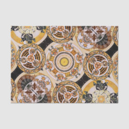 Elegantes Dekoratives Jugendstil Seidenpapier
