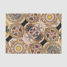 Elegantes Dekoratives Jugendstil Seidenpapier
