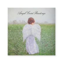 Elegantes Design Angelkarte Lesen