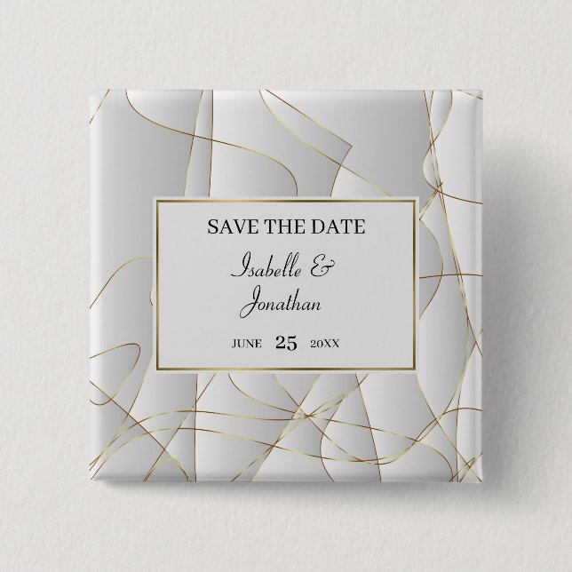 Elegantes Design Button (Vorderseite)