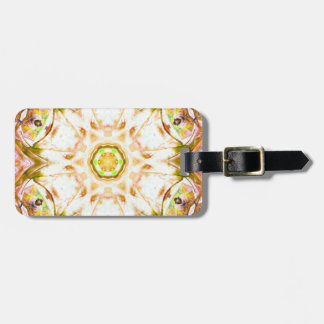 elegantes Design der abstrakten Blume-Muster chic  Gepäckanhänger