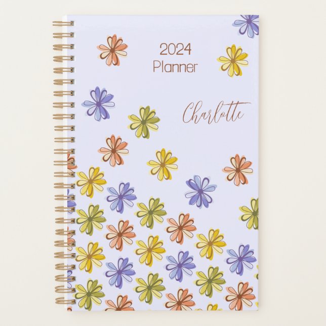 Elegantes Design der Blume Planer (Vorderseite)