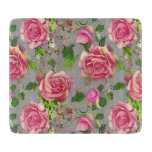 Elegantes Design der französischen Rose Garden Schneidebrett