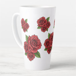 Elegantes Design der Rose Milchtasse