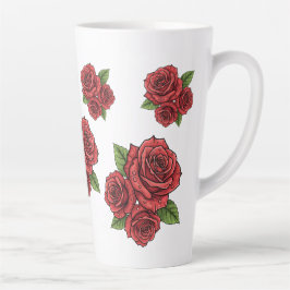 Elegantes Design der Rose Milchtasse