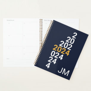 Elegantes Design für 2024 Planer