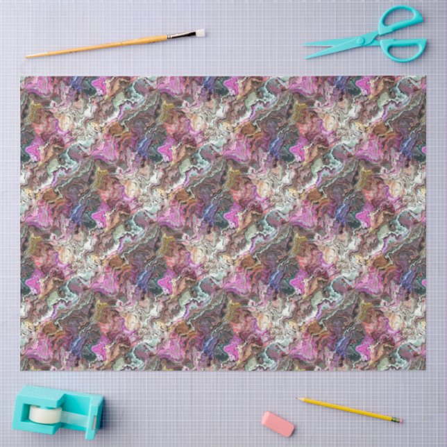 Elegantes Design für Abstrakte Oyster-Muschel Seidenpapier (Basteln)