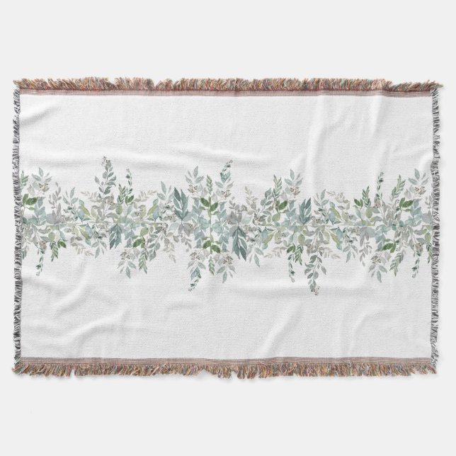 Elegantes Design für grüne Blätter Decke (Vorderseite)