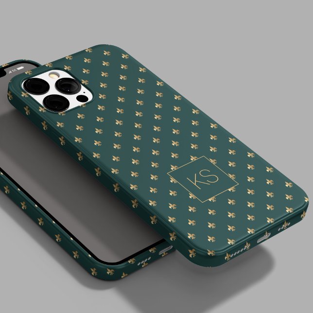 Elegantes Design mit Monogramm Case-Mate iPhone 14 Pro Hülle (Von Creator hochgeladen)