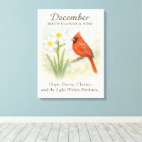 Elegantes Dezember-Schrift-Christen-Kardinal