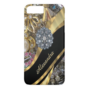 Elegantes diamante de imitación des iPhone 8 plus/7 plus hülle