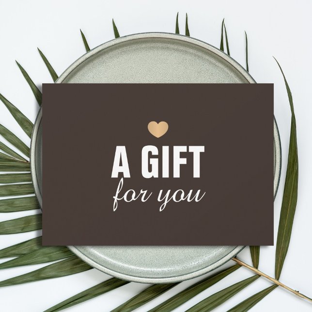 Elegantes Dunkles Gray Imitate Gold Heart (Von Creator hochgeladen)