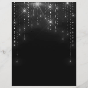 Elegantes dunkles leeres Flyer