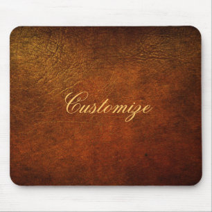 Elegantes Echtes Leder Designer Mousepad
