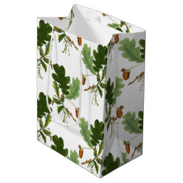 Elegantes Eichenholz Mittlere Geschenktüte